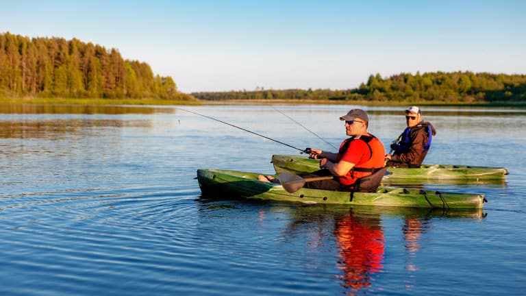how to fish from a kayak